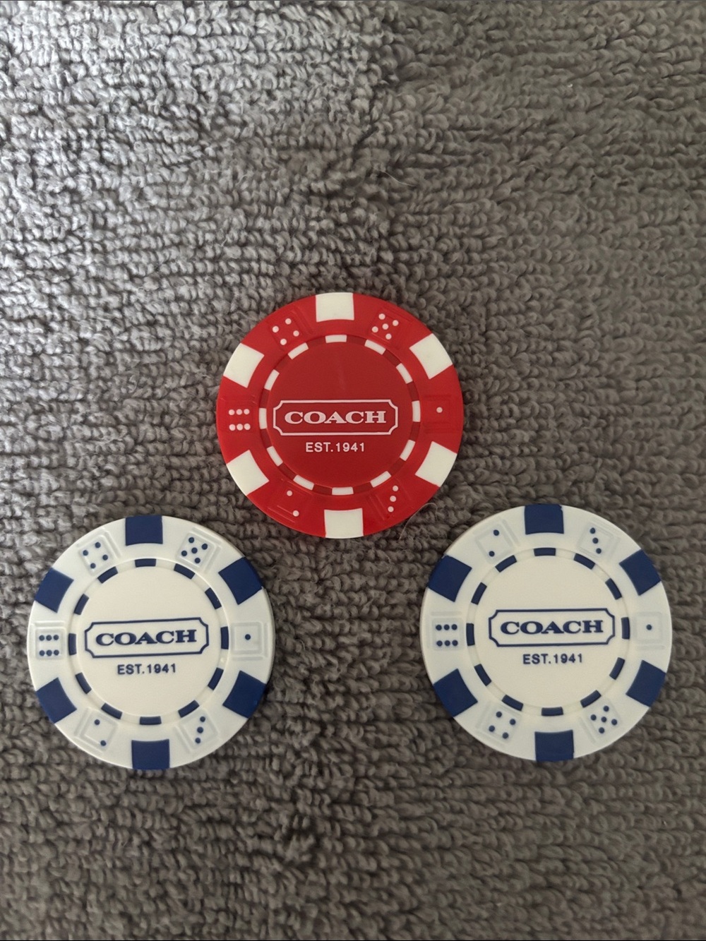 Coach Poker Chips (3)